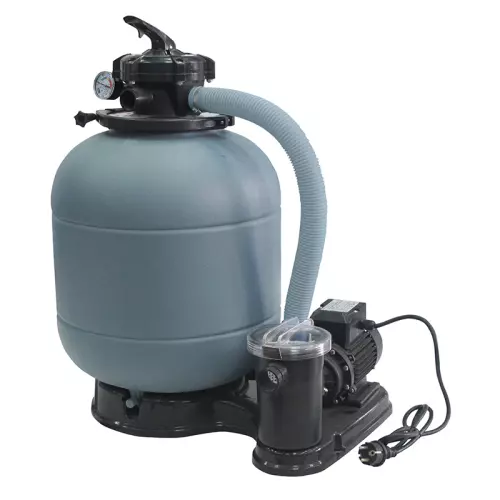 Gruppo filtrante GRE da 6 m³/h monoblocco a sabbia