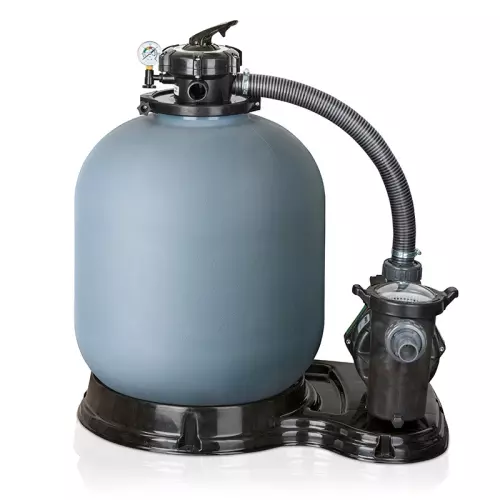 Gruppo filtrante GRE monoblocco a sabbia con prefiltro - da 4 a 10 m³/h