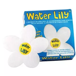 Galleggiante assorbente di impurità WATER LILY - scatola da 6 pezzi