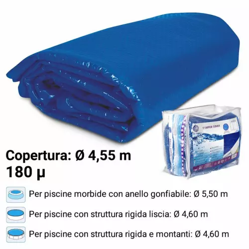 Copertura Isotermica Gre Ø 4,55 m, spessore 180 µ per piscine circolari