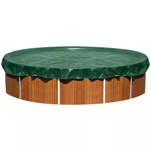 Copertura invernale in polietilene 110 gr/m² per piscine fuori terra circolari