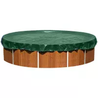 Copertura invernale in polietilene 110 gr/m² per piscine fuori terra circolari