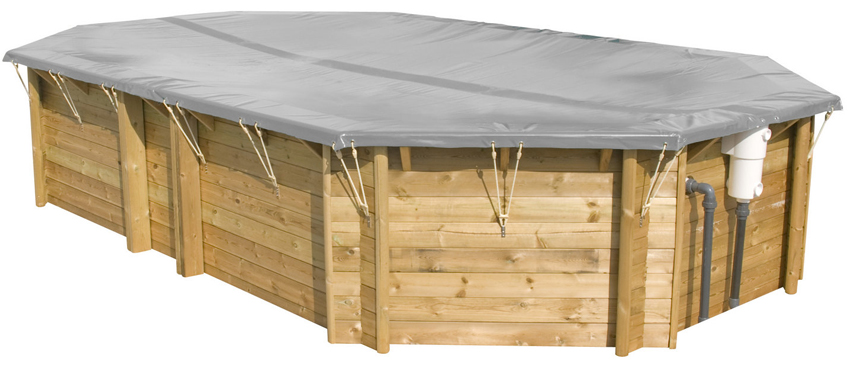 Copertura invernale in PVC per piscine BWT my POOL Odyssea, Tropic e Weva Ottagonali