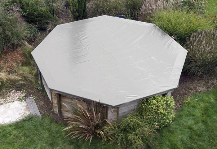 Copertura invernale in PVC 580 gr/m&Acirc;&sup2; per piscine BWT my POOL Odyssea, Tropic e Weva Ottagonali