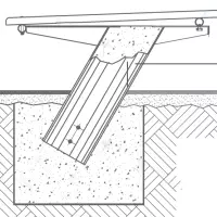 Basamento e Kit fissaggio per trampolino KANGURO