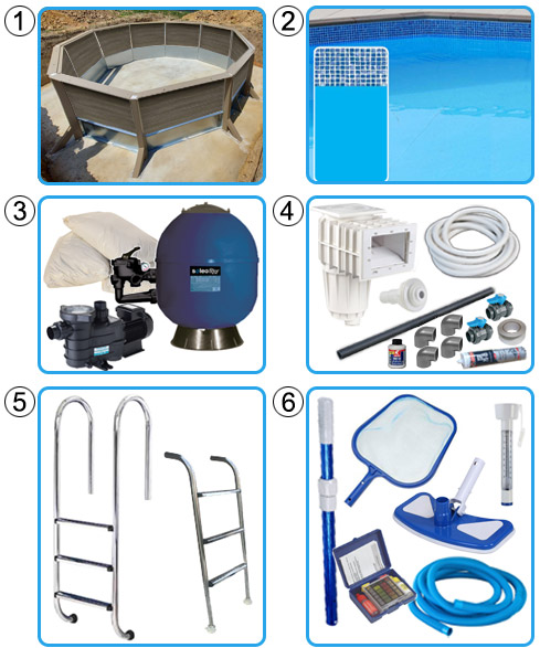 Piscina Naturalis in pietra ricostruita con filtrazione a sabbia Piscina Naturalis in pietra ricostruita con filtrazione a sabbia