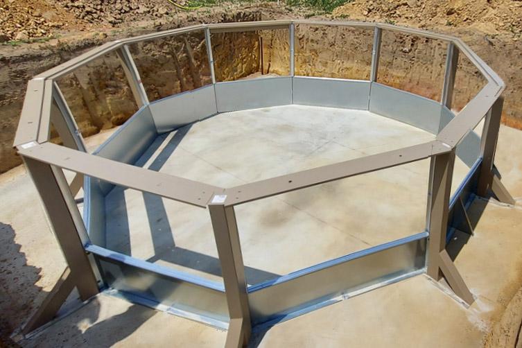 Struttura piscina fuori terra Naturalis Struttura piscina fuori terra Naturalis