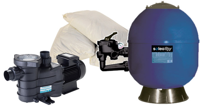 Impianto di filtrazione a sabbia Impianto di filtrazione a sabbia