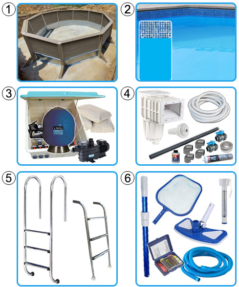 Piscina Naturalis in pietra ricostruita con filtrazione a sabbia e locale tecnico Piscina Naturalis in pietra ricostruita con filtrazione a sabbia e locale tecnico