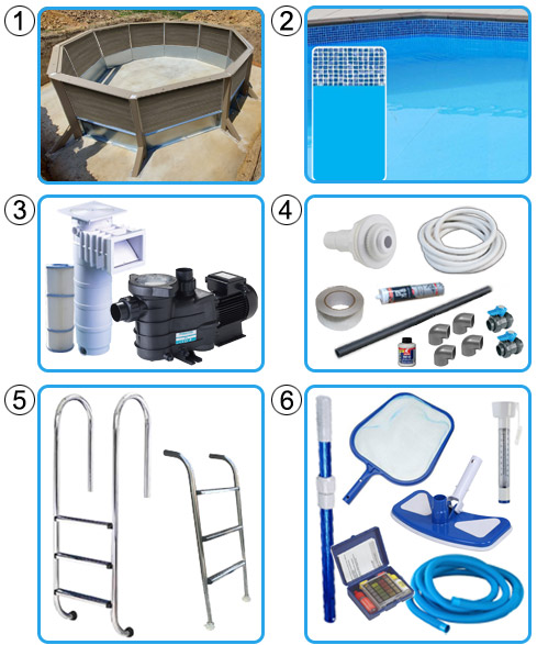 Piscina Naturalis in pietra ricostruita con filtrazione a cartuccia Piscina Naturalis in pietra ricostruita con filtrazione a cartuccia