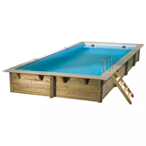 Piscina in legno rettangolare NorthWood 505 - 5,05 x 3,50 x h.1,26 m