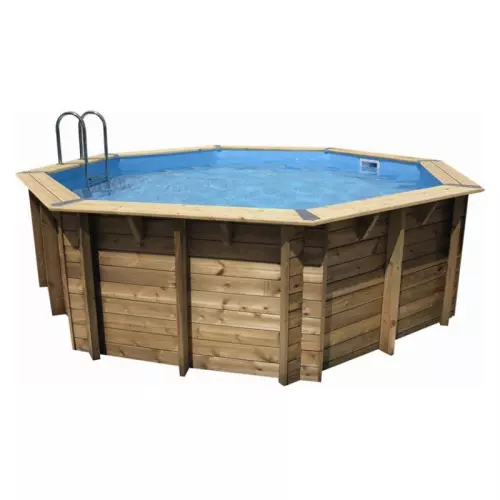 Piscina in legno ottagonale NorthWood 580 - Ø 5,80 x h.1,30 m