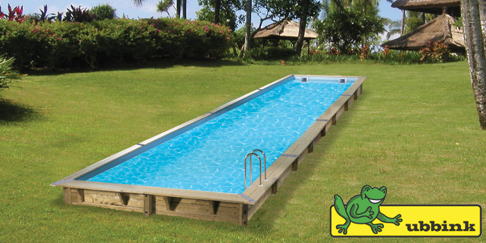 Piscina in legno Northwood rettangolare
