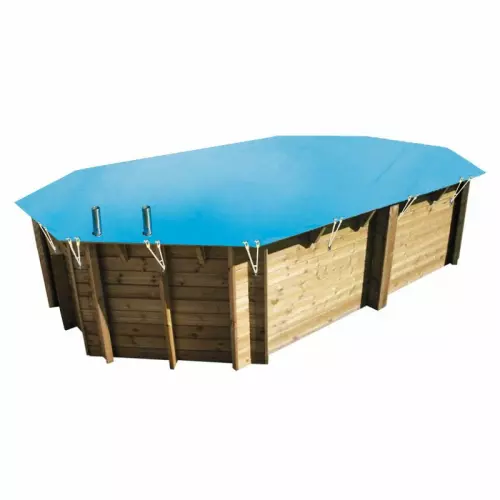 Copertura invernale per piscina NorthWood ottagonale allungato 4,85 x 3,35 m