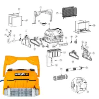 Ricambi per Robot Piscina DOLPHIN WAVE 50
