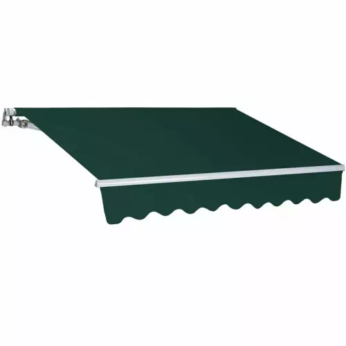 Tenda parasole a barra quadra 2,0 x 2,5 m : VERDE tinta unita