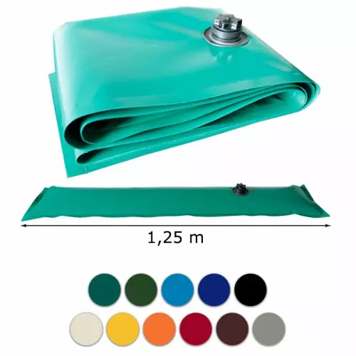 Salsicciotto colorato Polartex® Watertube in Pvc Armato 600 gr/m² con tappo a vite : 1,25 ml