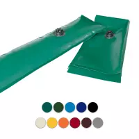 Salamotto Colorato per coperture in PVC armato 600gr/m² con tappo a vite - Prezzo al metro