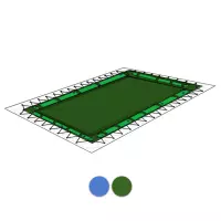 Copertura Invernale per piscina GEOCOVER COMBI PLUS 240 gr/m² occhielli e porta salsicciotti