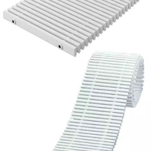 Griglia Trasversale in polipropilene per piscina bordo a sfioro