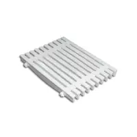 Griglia Trasversale a clic in polipropilene per piscina a sfioro