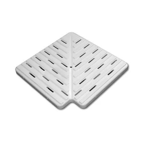 Griglia ad Angolo 90° per bordo piscina a sfioro