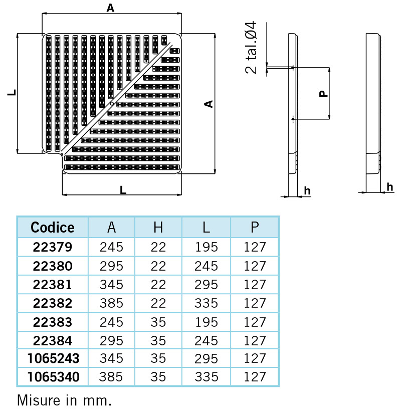 Griglia ad Angolo 90&Acirc;&deg; per bordo piscina a sfioro