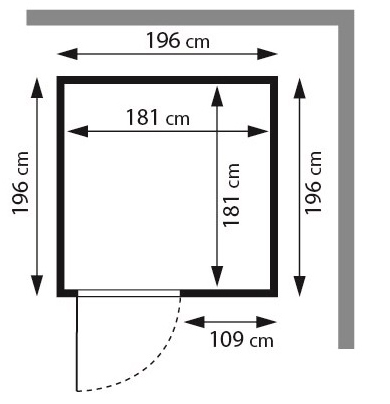 Sauna a raggi infrarossi Grenada
