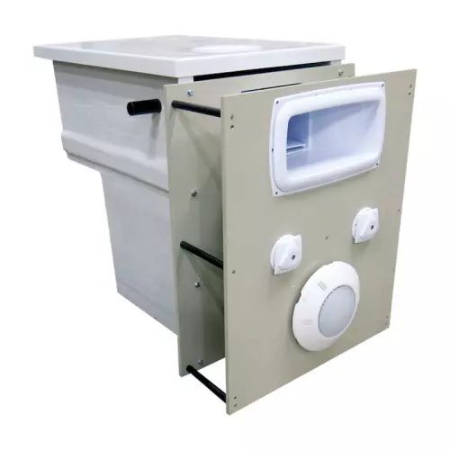 Muro filtrante Filtrinov per piscine in casseri - potenza 14 m³/h : REGOLATORE PH