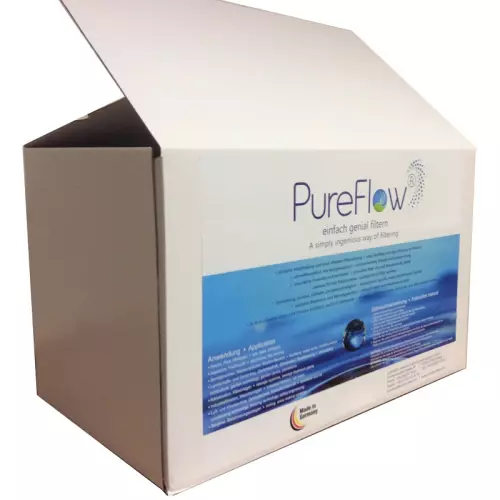 Carica filtrante PUREFLOW in fibre di poliestere in sacchi