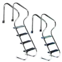 Scaletta COMFORT Inox AISI 304 per piscine interrate