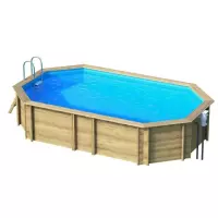 Piscina in legno NaturalWood BWT WEVA +640 - 6,44 x 4,04 x h.1,46 m