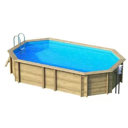 Piscina in legno NaturalWood BWT WEVA +840 - 8,43 x 4,89 x h.1,46 m