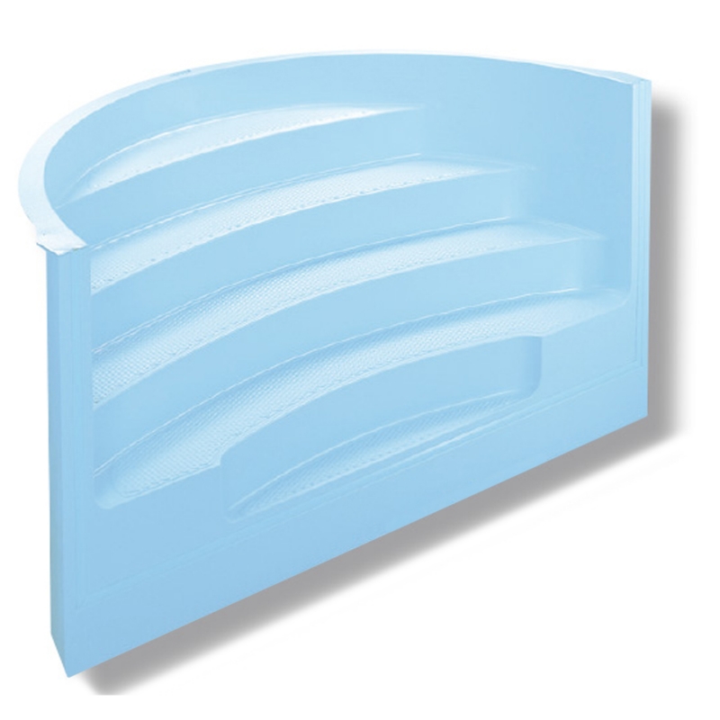 scala romana ovale in vetroresina per piscina 