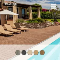 Listone in legno composito ULTRASHIELD Deco 2,3x13,8x220 cm per pavimentazione - Vendita al m²