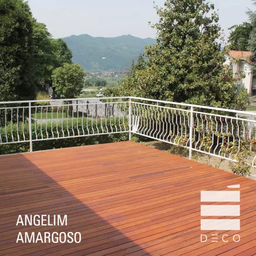 Listone in legno ANGELIM AMARGOSO Deco 1,9x9 cm per pavimentazione - Vendita al m²