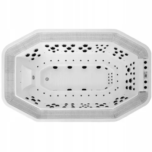 Vasca Idromassaggio a sfioro MONTEREY 3,80 x 2,40 h 1,00 m