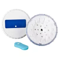 Due faretti Led GRE per piscine fuori terra con telecomando a distanza