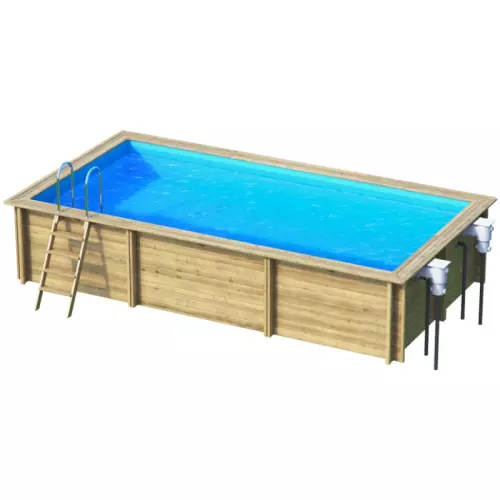 Piscina in legno NaturalWood BWT WEVA 8x4 - 8,53 x 4,53 x h.1,46 m