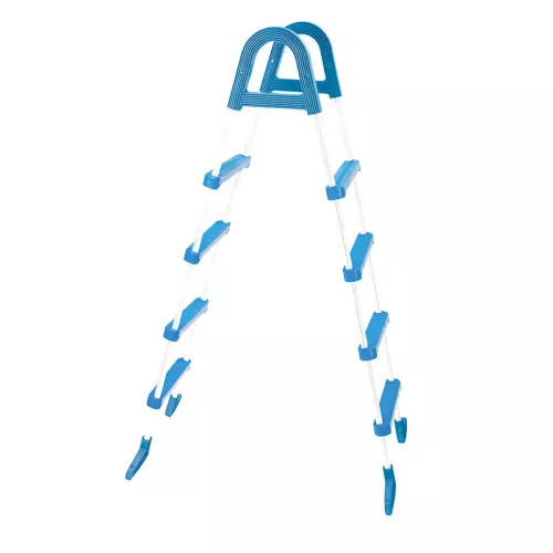 Scaletta a ponte AZURO a 4 gradini 4X4 h. 1,20 m