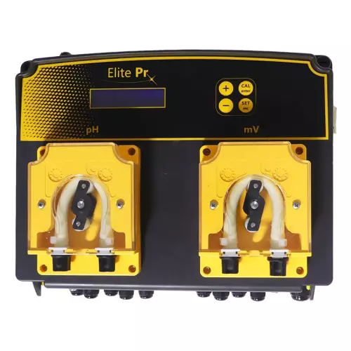 Pompa dosatrice ELITE pH e Perossido di Idrogeno con sonda pH per piscina fino a 150 m³ con temporizzatore