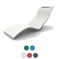Lettino prendisole da giardino SERENDIPITY CHAISE in polietilene, da interno/esterno