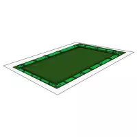 Copertura Invernale ultraleggera WINCOVER 156 gr/m² con bretelle porta salsicciotti