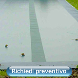 sacco contenitore copertura piscina