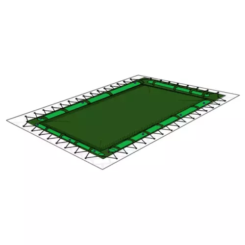 Copertura Invernale ultraleggera WINCOVER COMBI 156 gr/m² occhielli e porta salsicciotti