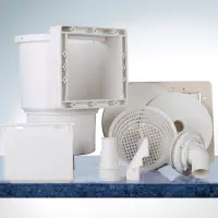 Skimmer BIANCO e bocchetta di ricambio per Piscine GRE