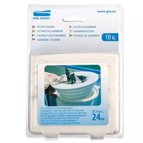 Prefiltro usa e getta per skimmer GRE - 10 pezzi