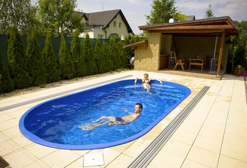 Piscina interrata in vetroresina IKAROS