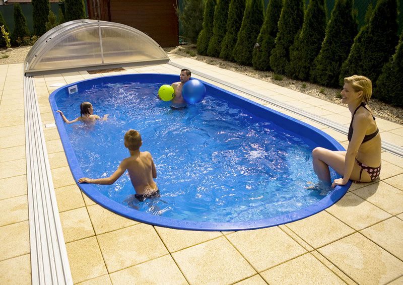 Piscina interrata in vetroresina IKAROS