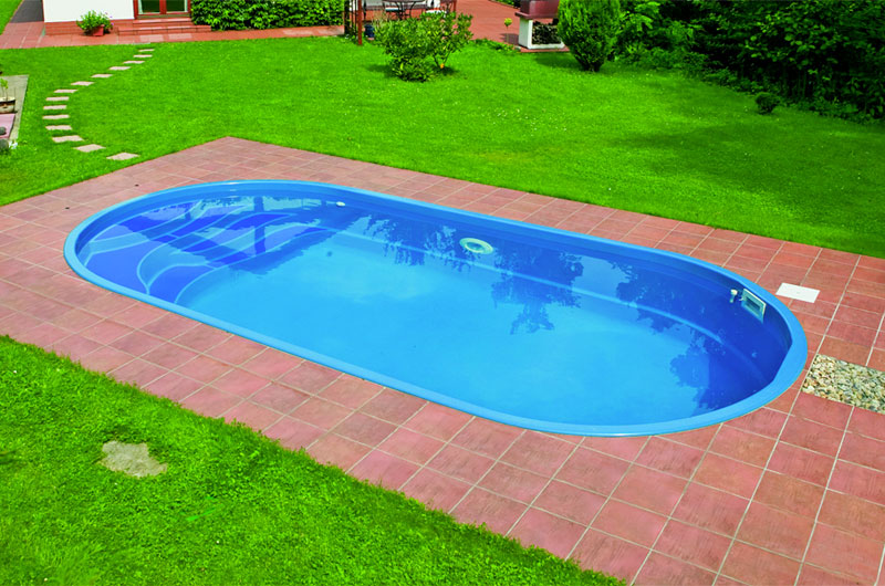 Piscina interrata in vetroresina Calypso